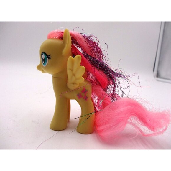 My Little Pony 3" G4 Fluttershy Brushable Glitter Tinsel Hair Action Figure - Picture 1 of 9
